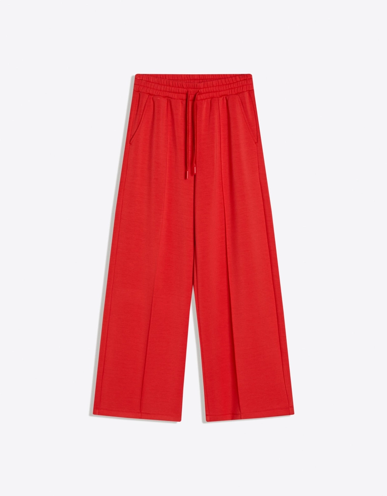 Широкие брюки из мягкой ткани