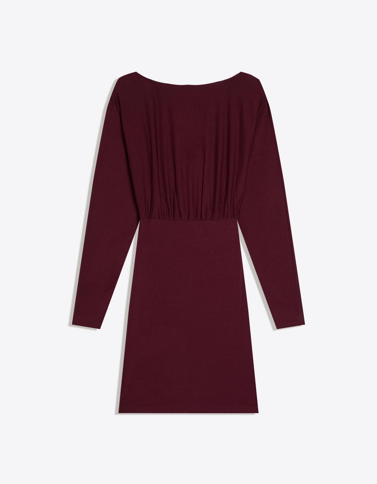 Мини-платье с оборками