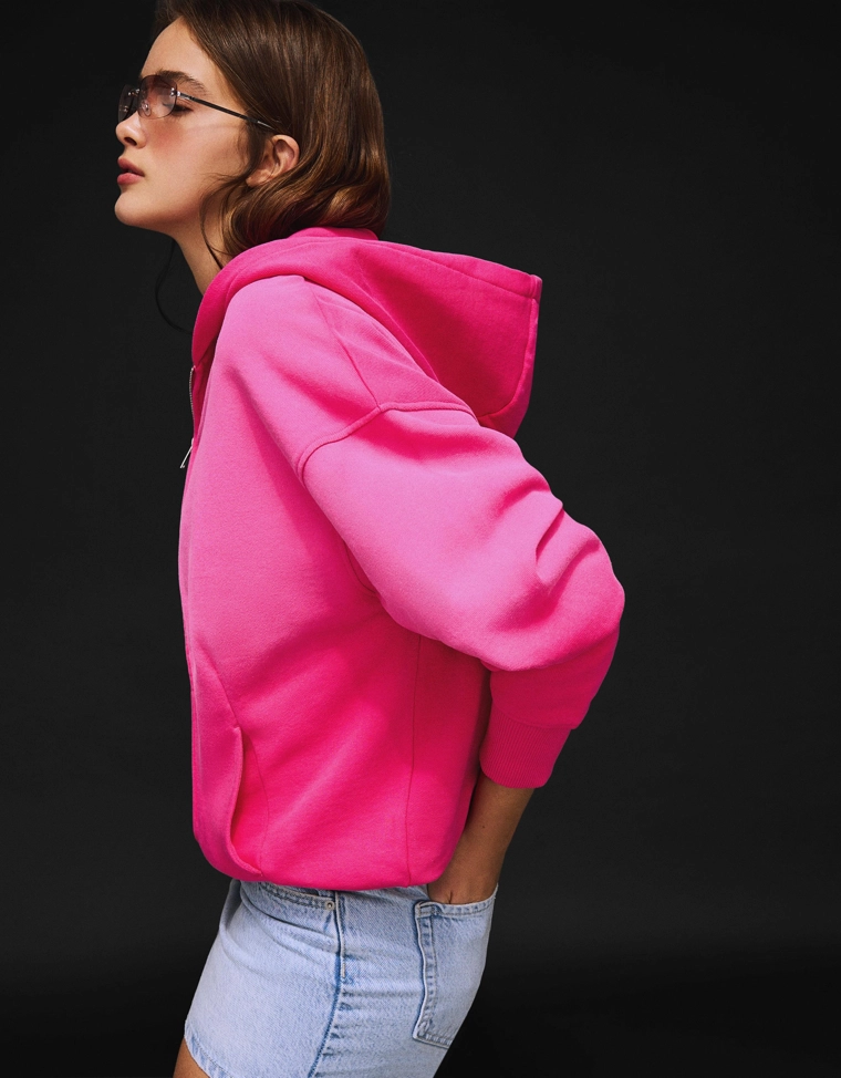 Худи оверсайз на молнии