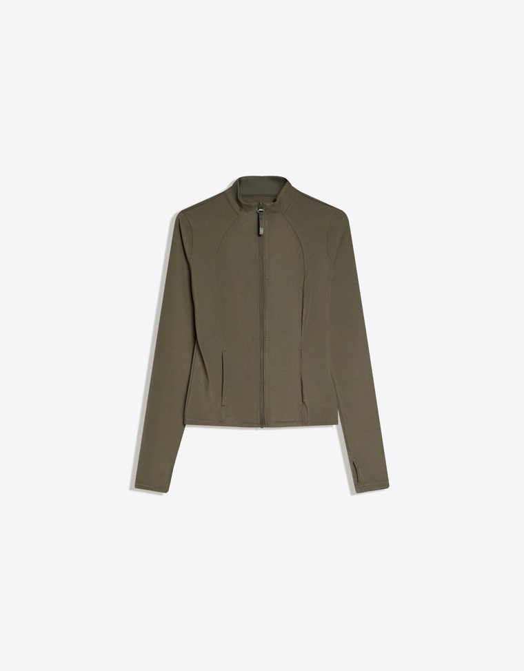 Толстовка на молнии из быстросохнущей дышащей ткани