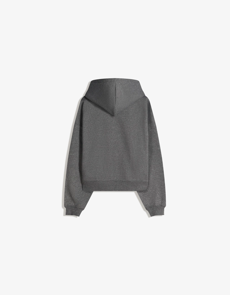 Худи с капюшоном и блестками