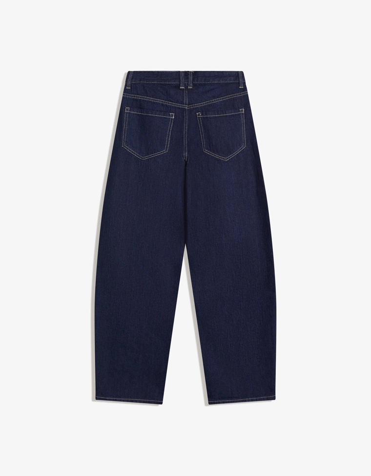 Джинсы barrel свободного кроя с низкой посадкой