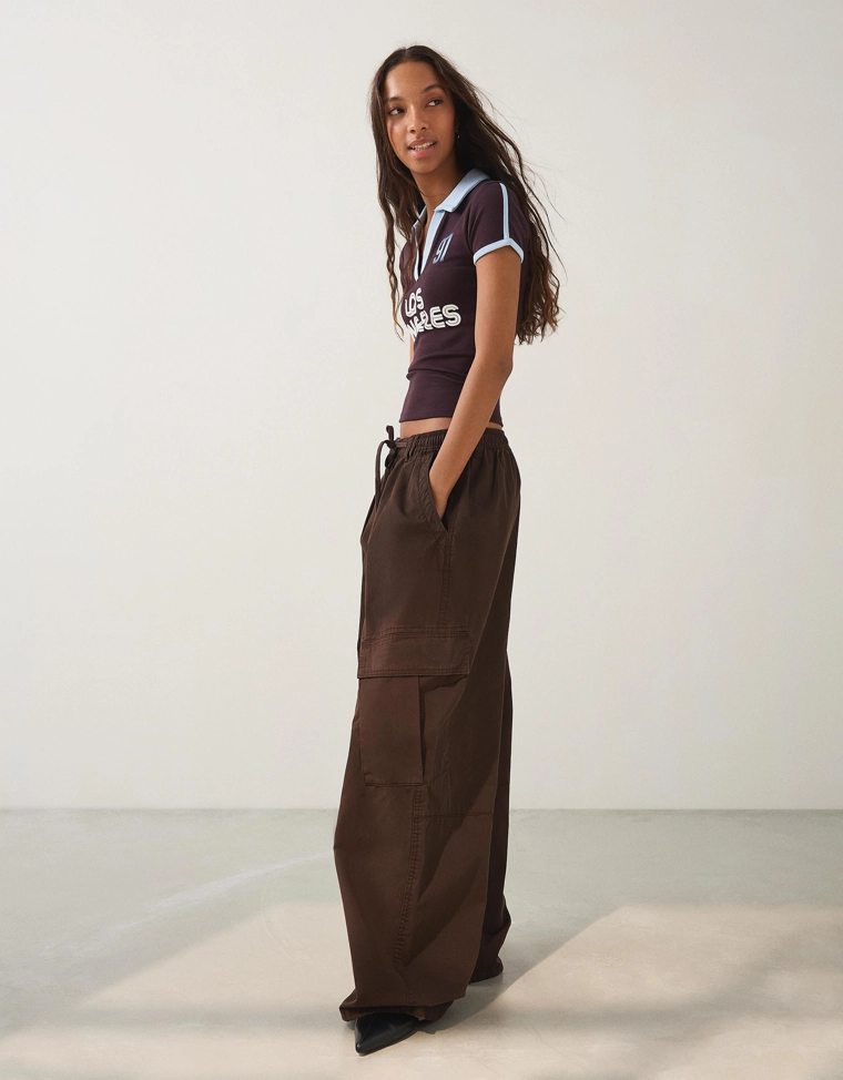 Брюки карго-парашюты