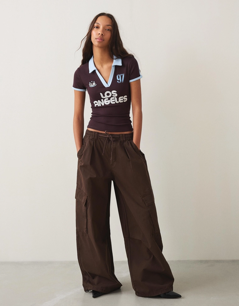 Брюки карго-парашюты