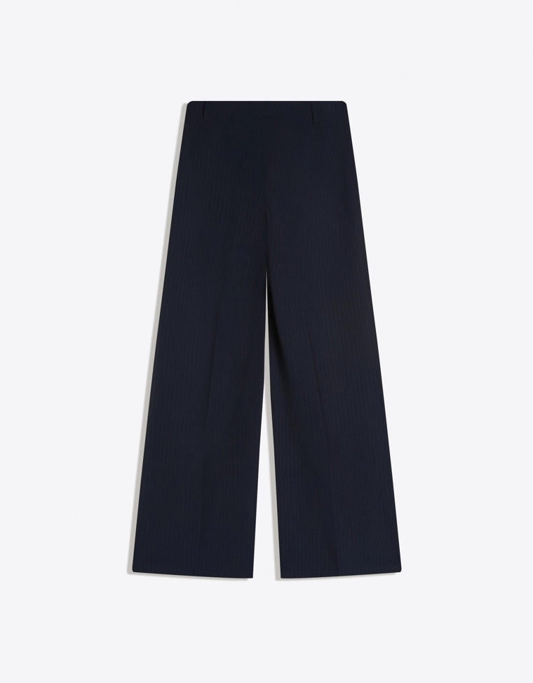 Брюки с широкими штанинами