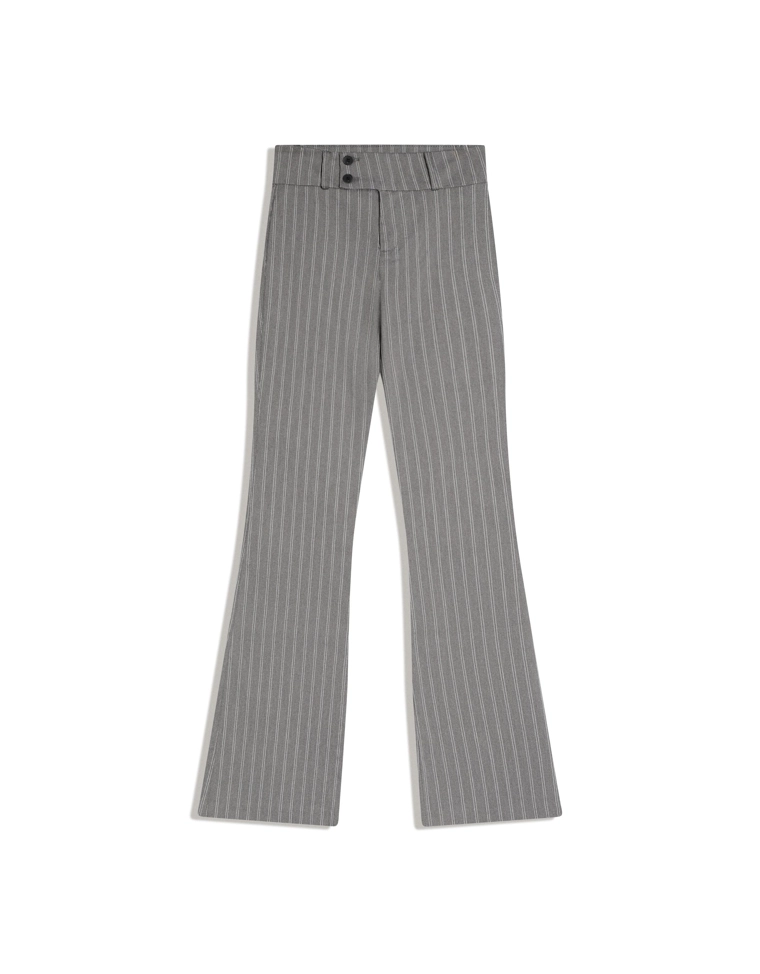 Расклешенные брюки из бенгалина