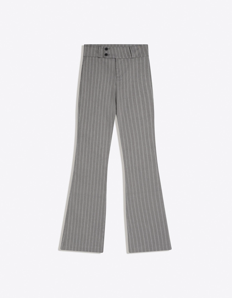 Расклешенные брюки из бенгалина