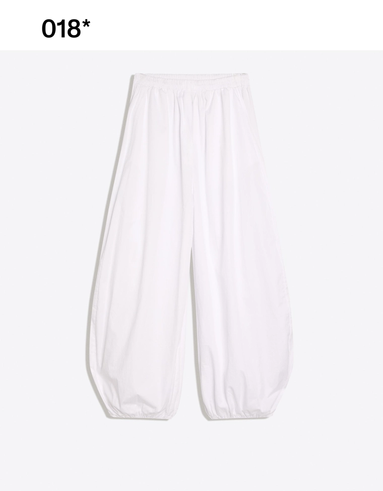 Брюки-блумеры из поплина