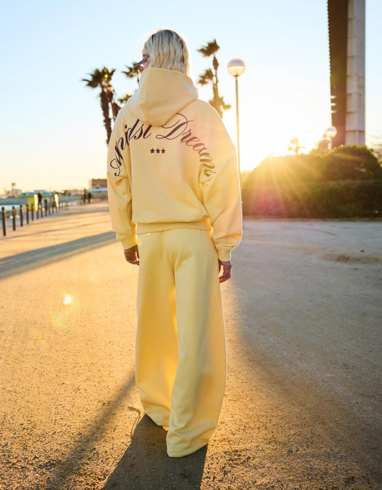 Брюки barrel из мягкой ткани с принтом