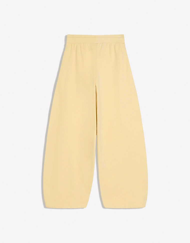 Брюки barrel из мягкой ткани с принтом