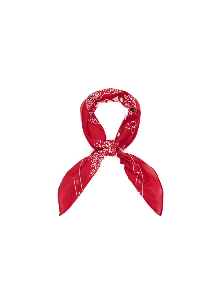 Платок с принтом