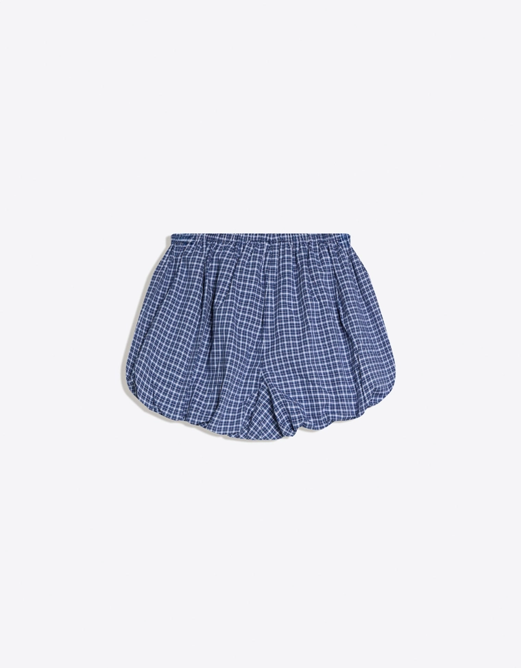 Юбка-шорты-баллон с принтом