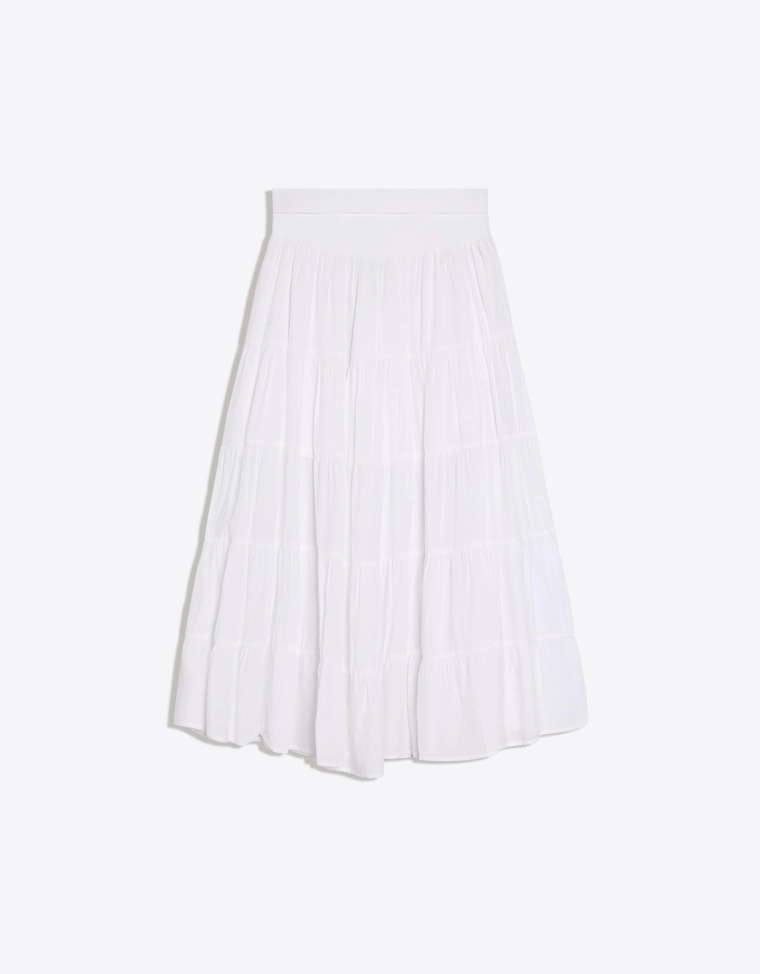 Юбка миди с поясом