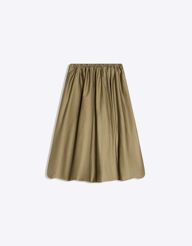 Юбка миди объемного кроя