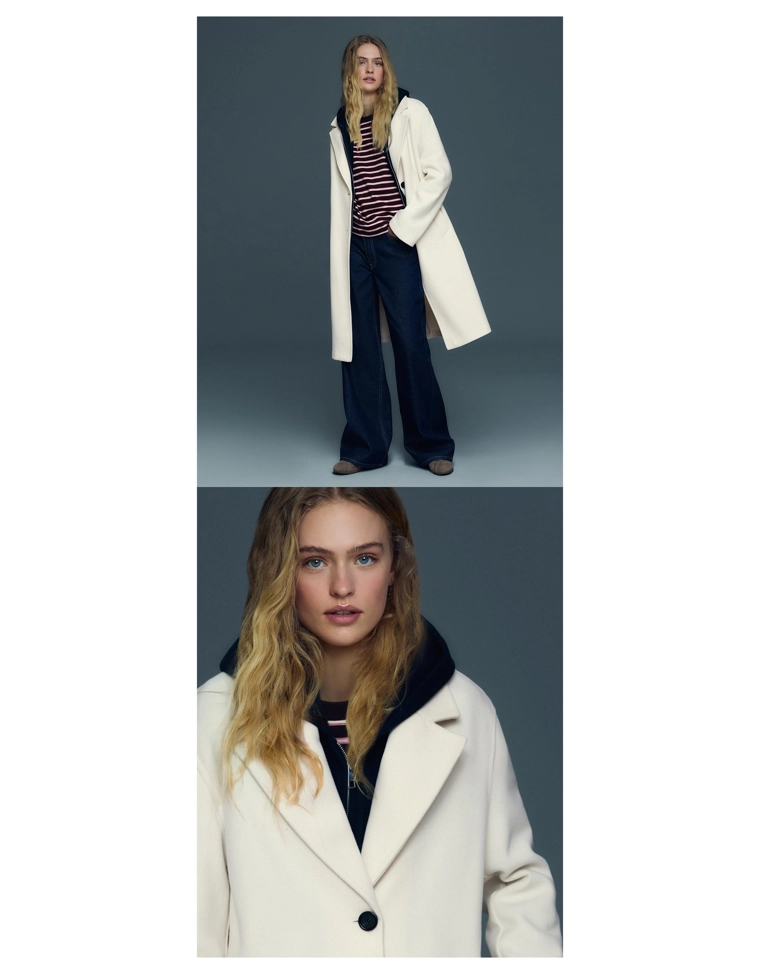 Длинное пальто soft