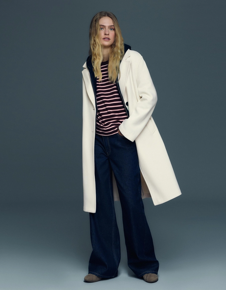 Длинное пальто soft