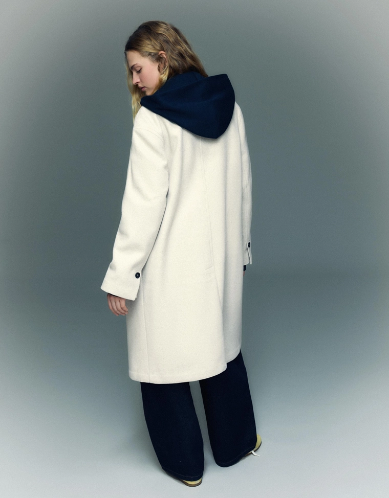 Длинное пальто soft