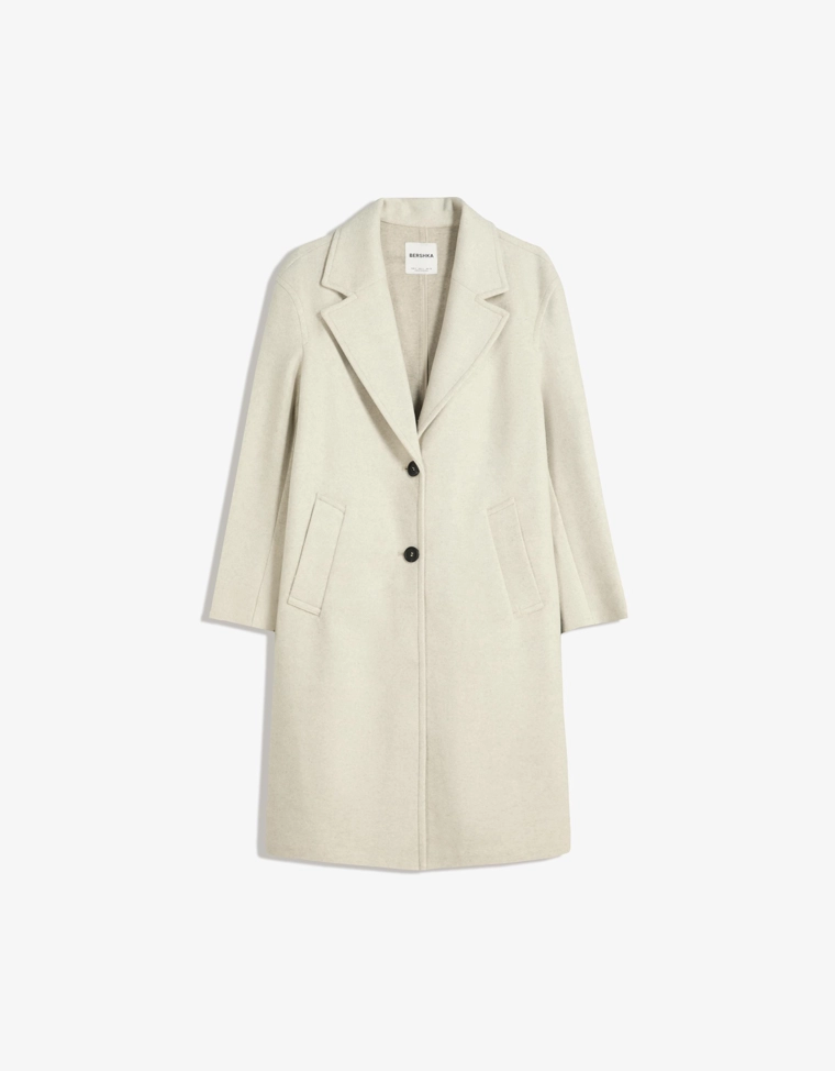 Длинное пальто soft