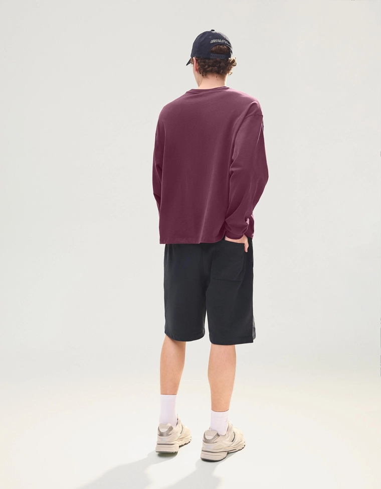 Базовые шорты-бермуды из мягкой ткани