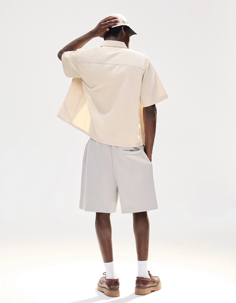 Шорты из трикотажа интерлок