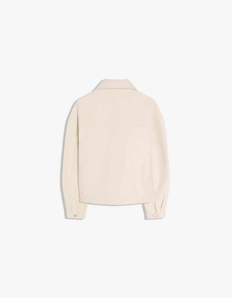 Куртка из фетра на молнии