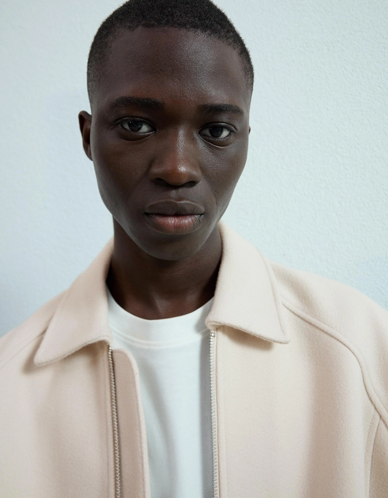 Куртка в стиле trucker из ткани