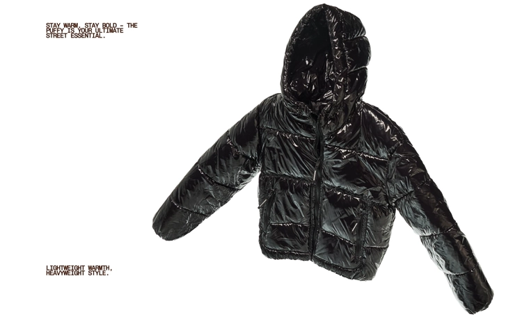 Пуховик с капюшоном