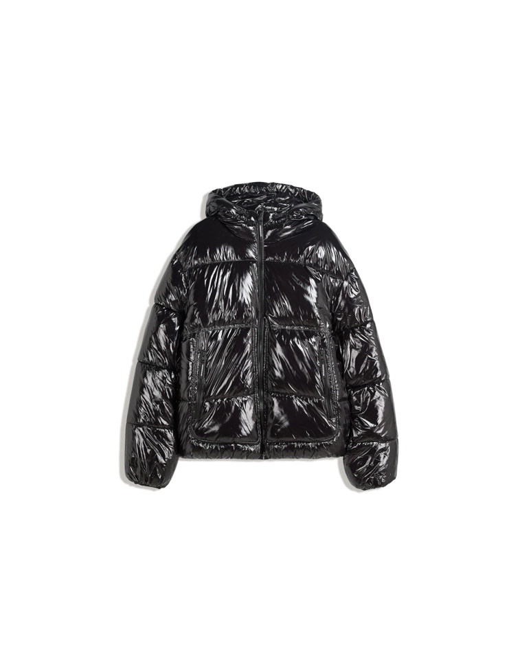 Пуховик с капюшоном