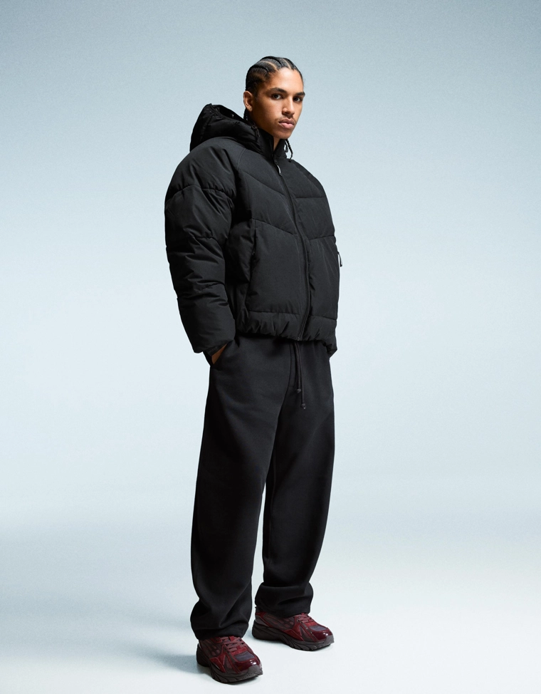 Пуховик с капюшоном