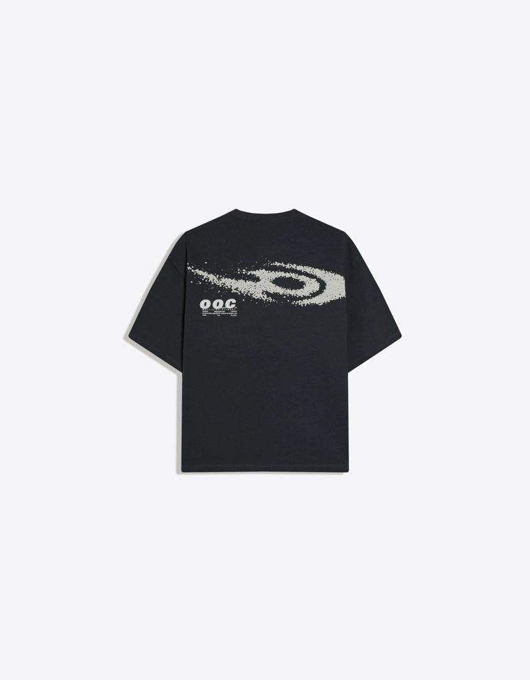 Футболка свободного кроя с короткими рукавами и принтом OUT OF CORE