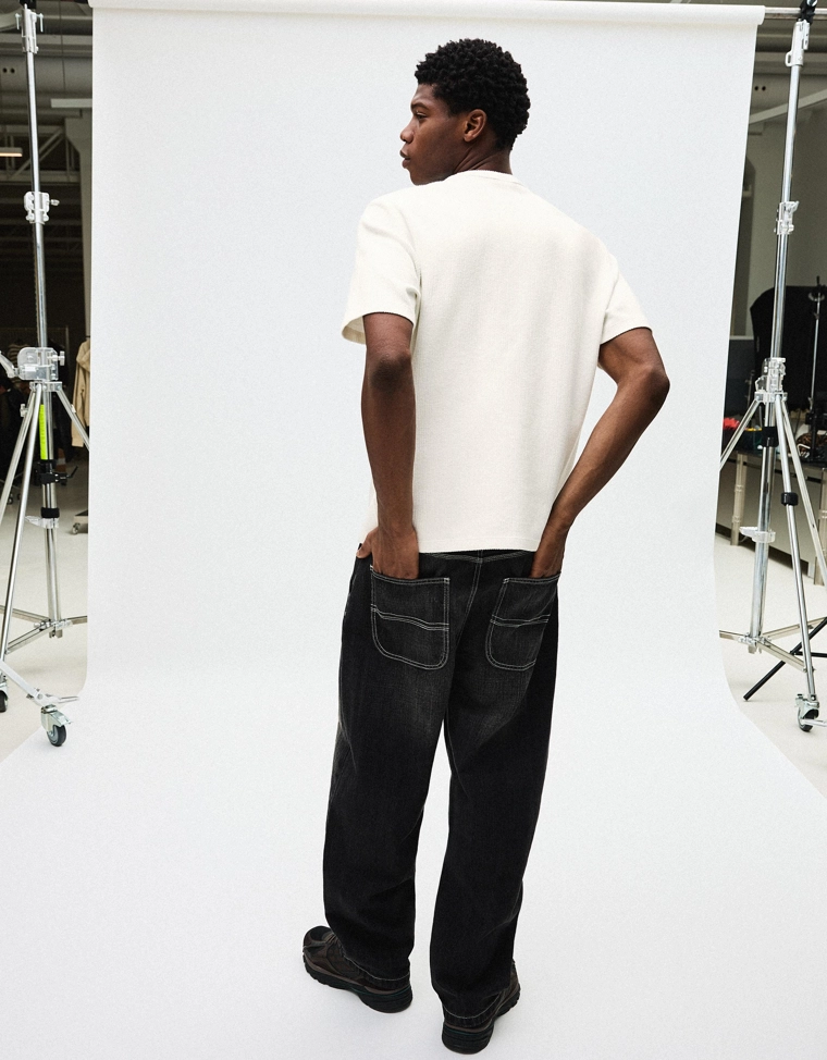 Вязаная футболка