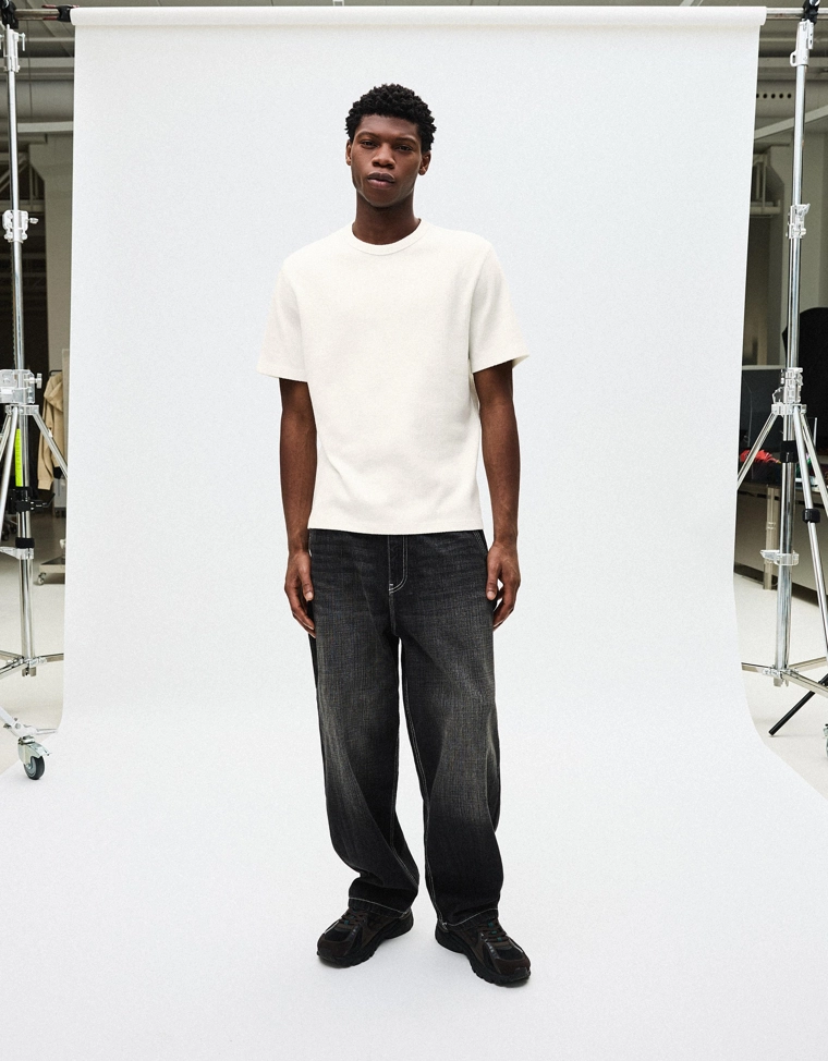 Вязаная футболка