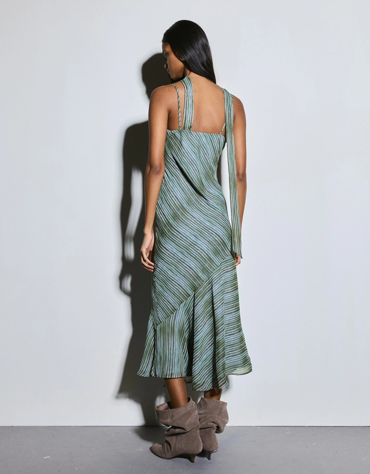 Мини-платье с платком