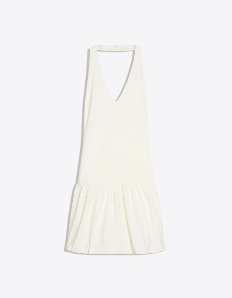 Мини-платье-баллон из бенгалина