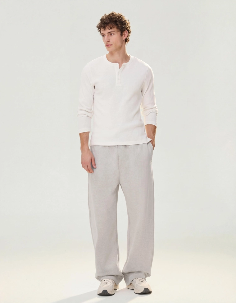 Брюки свободного кроя