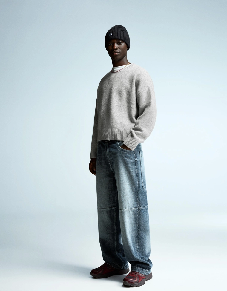 Укороченный свитер