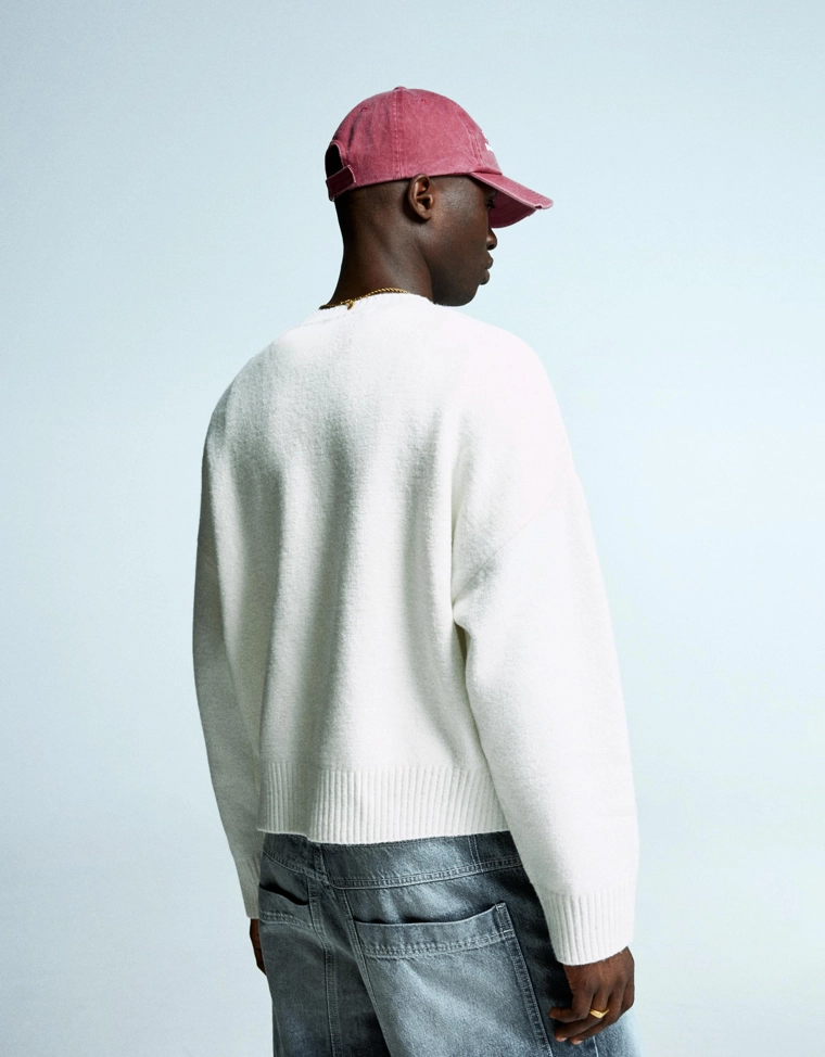 Укороченный свитер