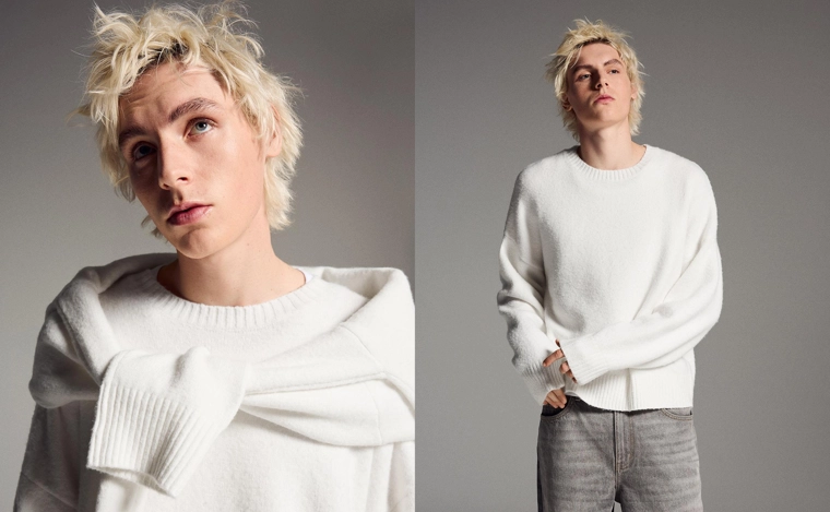 Укороченный свитер