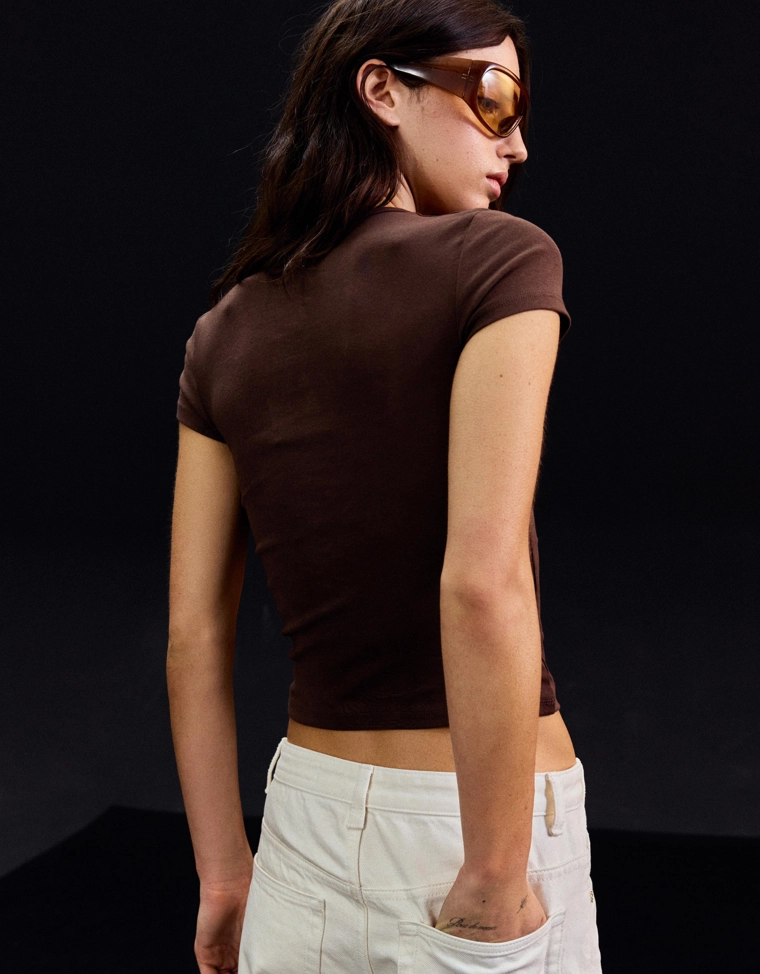 Футболка с принтом