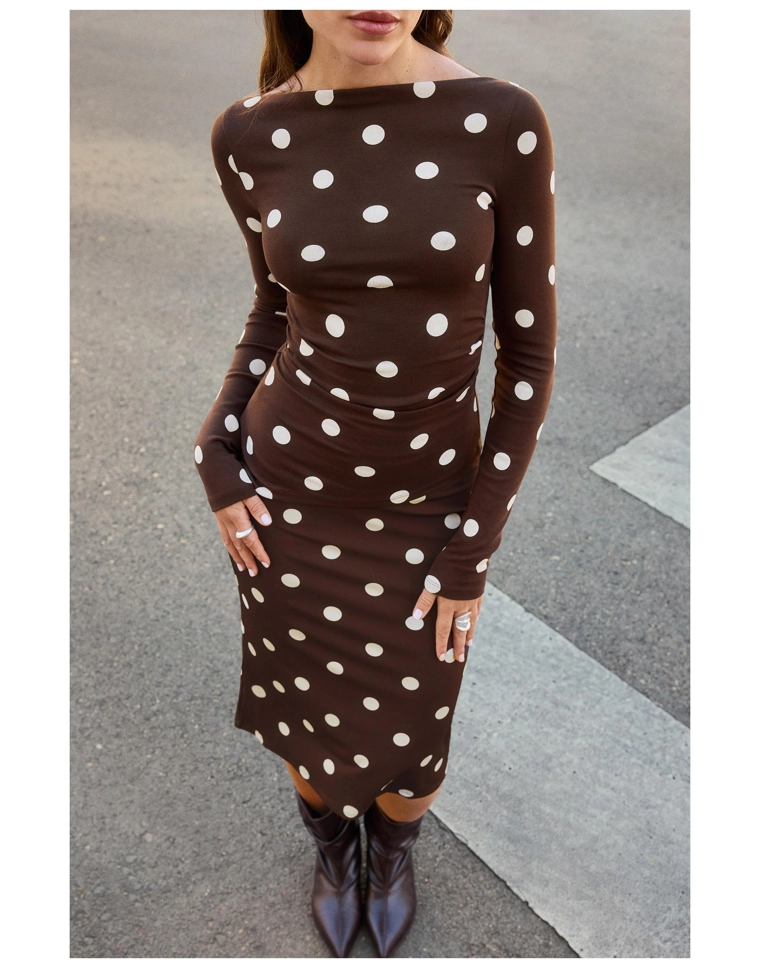 Футболка асимметричного кроя с длинным рукавом