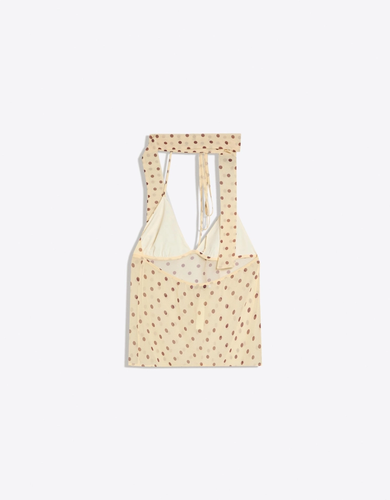 Топ-шарф на бретелях