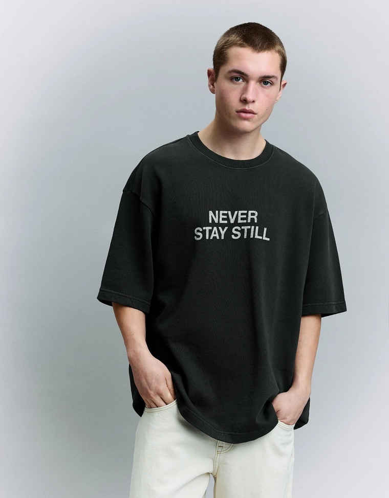 Футболка с принтом