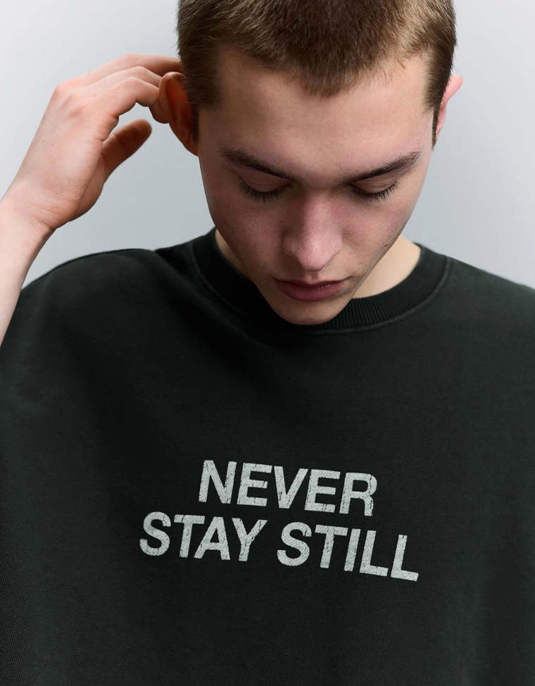 Футболка с принтом