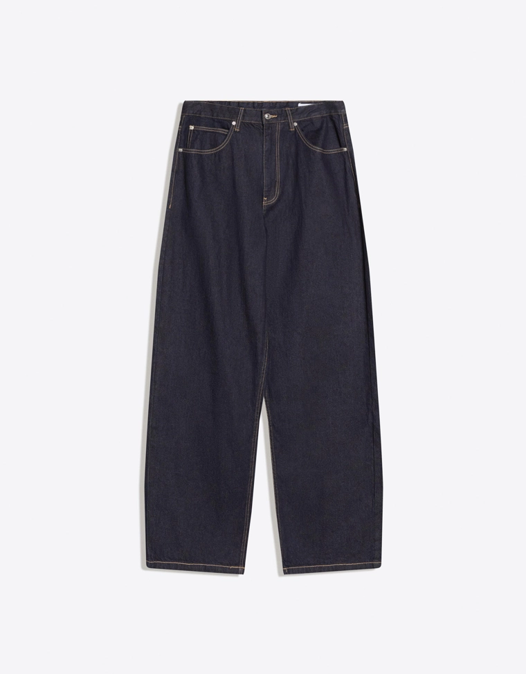 Джинсы barrel с вышивкой