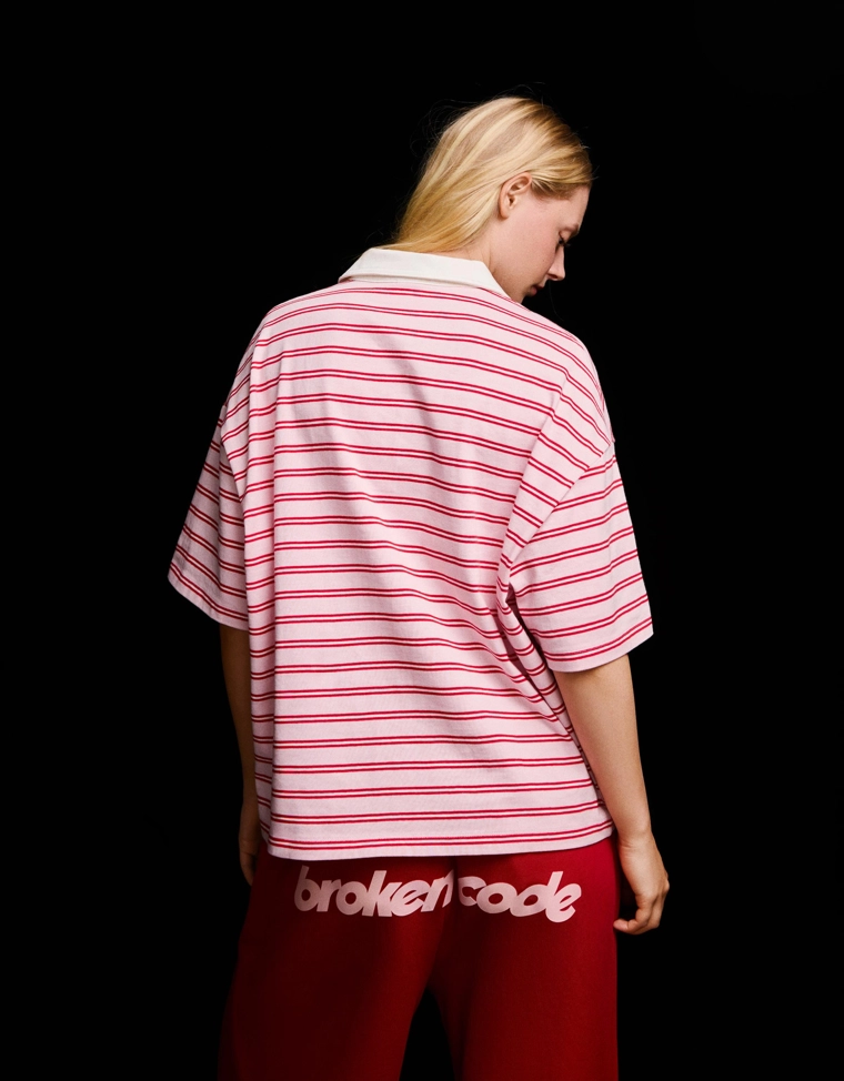 Футболка с воротником поло