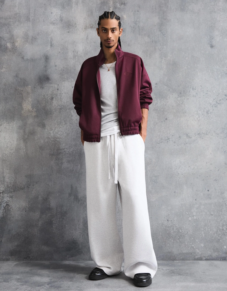 Толстовка на молнии с принтом