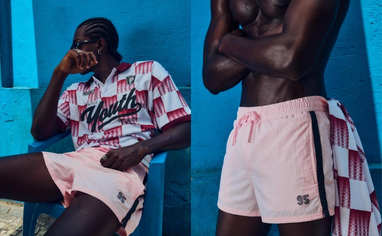 Плавки-шорты в стиле ретро