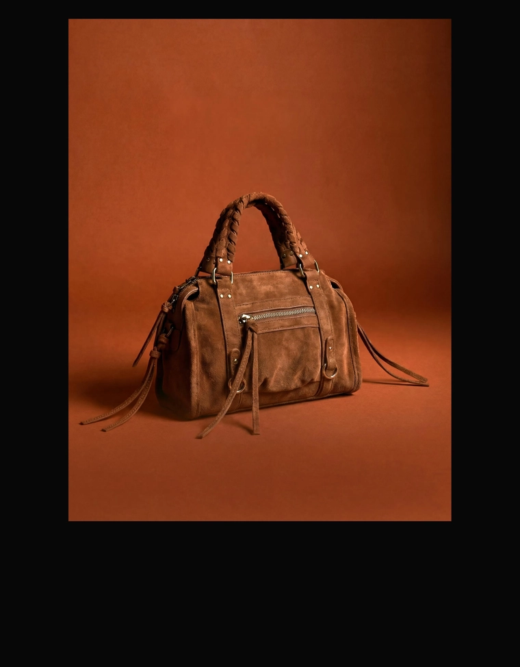 Небольшая сумка-боулинг