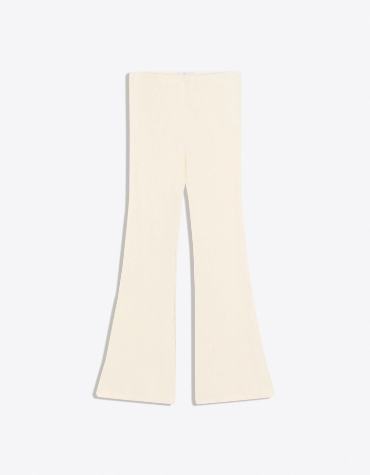 Расклешенные брюки soft touch