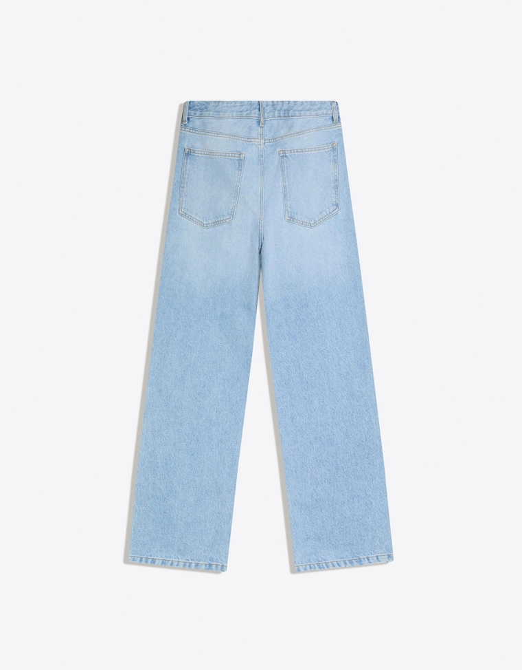 Джинсы прямого кроя